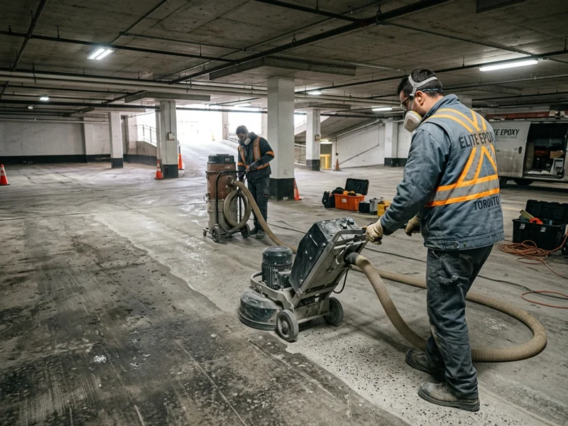 Diamond grinding prep