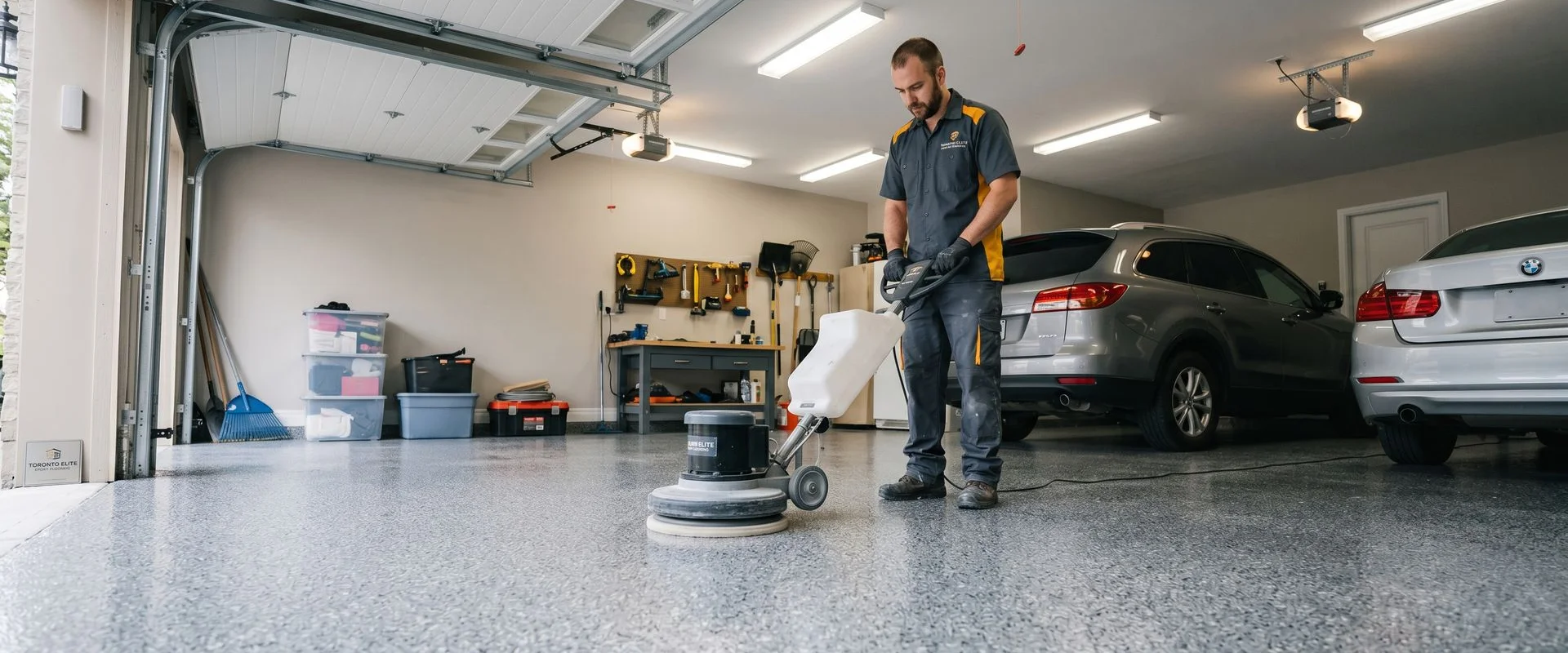 Garage Floor Epoxy in Mississauga, ON