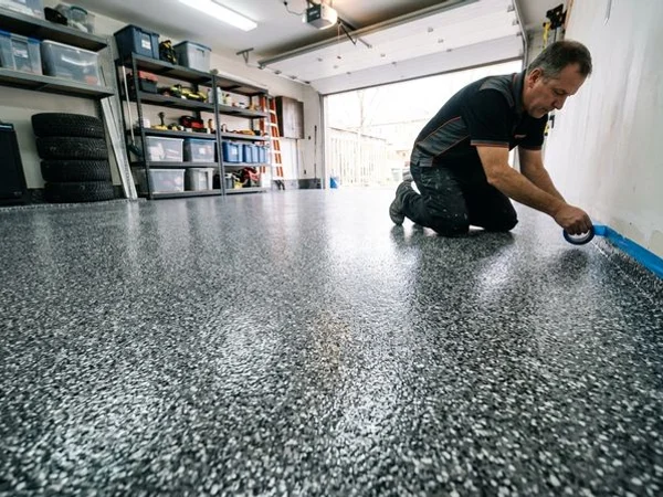 Garage Floor Epoxy in Mississauga, ON project 2