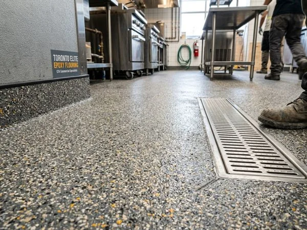 Restaurant Epoxy Flooring in Mississauga, ON project 2