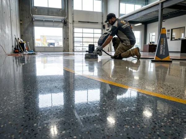 Concrete Polishing in Mississauga, ON project 2