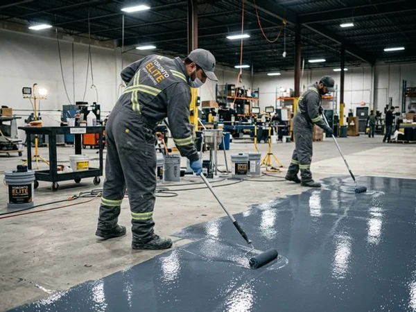 Commercial & Industrial Epoxy Flooring in Mississauga, ON project 4
