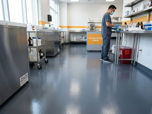 Laboratory Epoxy Flooring in Mississauga, Ontario