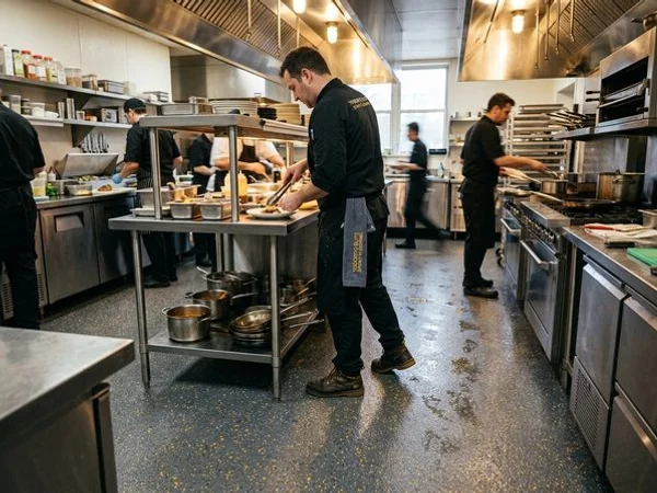 Restaurant Epoxy Flooring in Mississauga, ON project 3