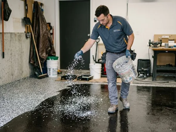 Garage Floor Epoxy in Mississauga, ON project 3
